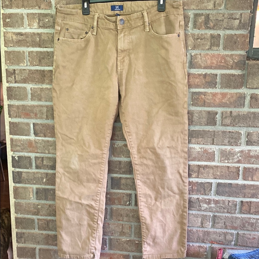 George Tan Casual Pants